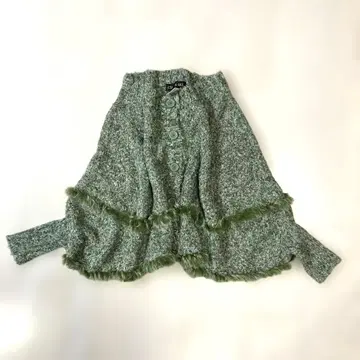 y2k 00s 페어리 그런지 퍼 판초 모리걸 헤이세이 갸루