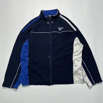 90s 리복 트랙 자켓 저리 L 네이비 빈티지 5777