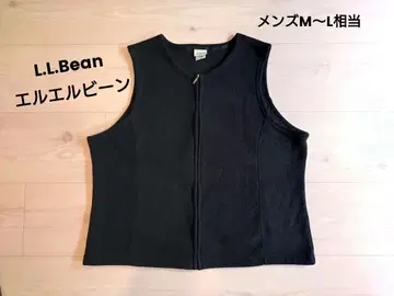 L.L.Bean 블랙 집업 베스트