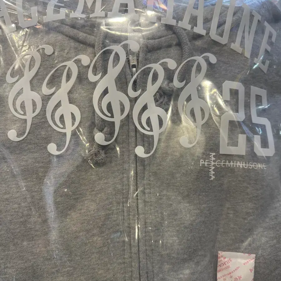 PEACEMINUSONE MAMA POPUP パーカー グレー　XL PEACEMINUSONE | 피스마이너스원 [XL] Peaceminusone Mama Hooded Zip