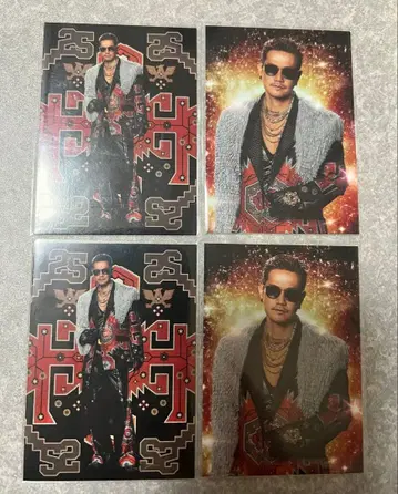 ATUSHI 포토 카드 4개 세트 익명 배송