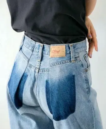 Ungrid 리메이크 디자인 루즈 데님