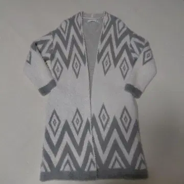 Project 62 기하학 패턴 롱 가디건