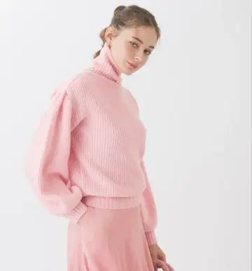 TSURU by mariko oikawa Liz 니트 핑크