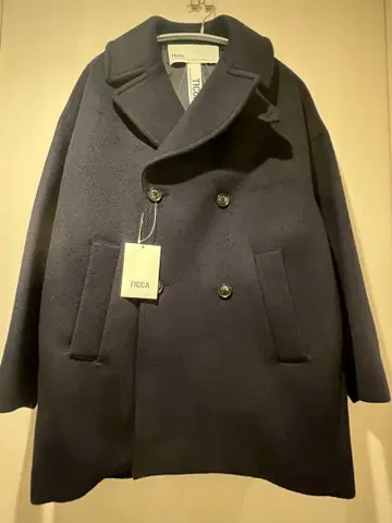 새상품 TICCA 티카 피코트 네이비