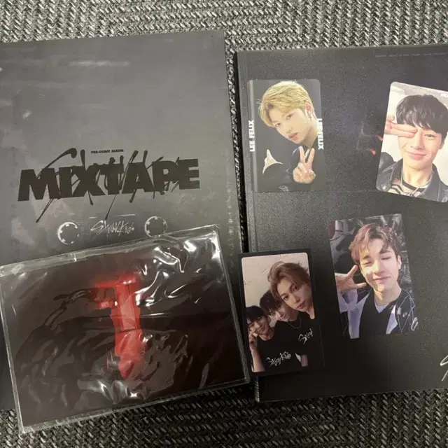 스트레이키즈 믹스테이프 앨범 포토카드