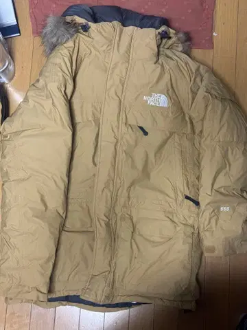 THE NORTH FACE 550 다운 자켓 베이지