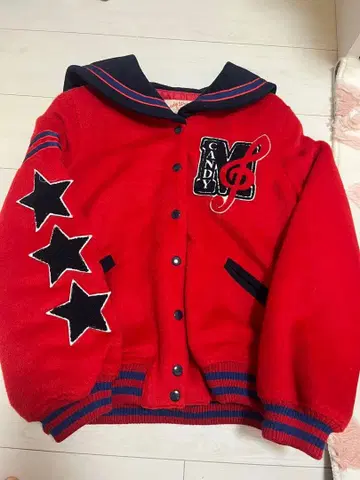 Candy Stripper 바시티 자켓