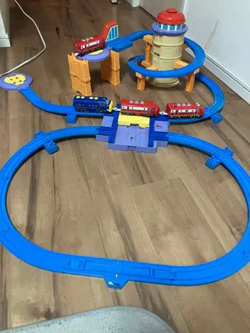 [ 단종품 ] 프라레일 차깅턴 윌슨의 빙글빙글 타워와 회전대 세트