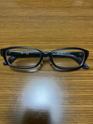 레이밴 블랙 프레임 안경 (도수 있음)