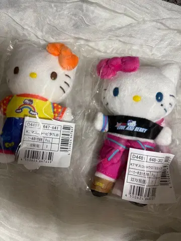 오샤레마녀 러브 and 벨리 x 헬로키티 러브베리 마스코트 키티