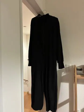 wee9s 하이넥 하프 지퍼 맨투맨 올인원