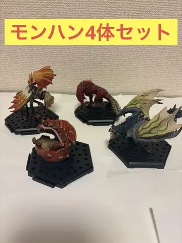 몬헌 피규어 4체 세트