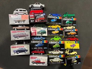 토미카 묶음 판매 블랙 상자 빨간색 상자 초회 빈티지 미니카 컬렉션