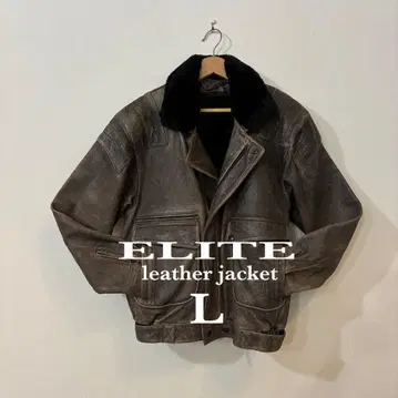 ELITE 가죽 자켓 L