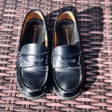 moonSTAR 문스타 로퍼 [블랙] 통학용 스쿨 23.0cm