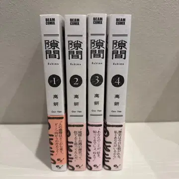 틈 1-4권 전권 세트