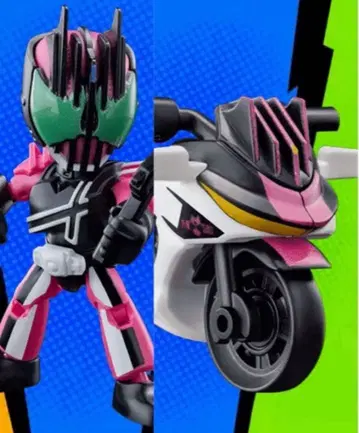 미조립 Blokees 가면라이더 디케이드 격정태 & 머신 디케이더