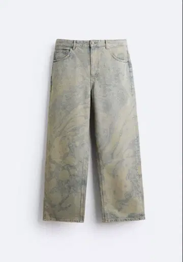 ZARA 레이저 그라데이션 데님 EU 38