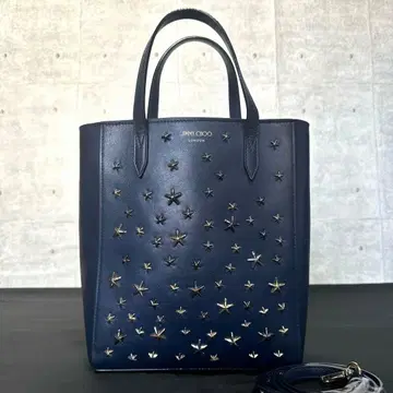 [JIMMY CHOO ] PEGASI N/S 네이비 2WAY 핸드백