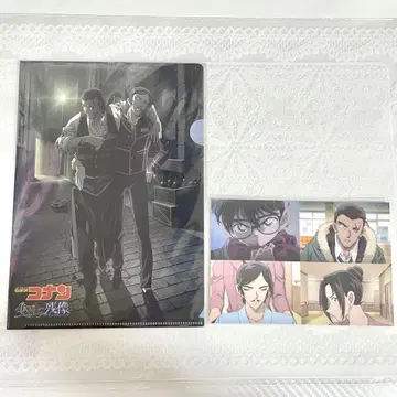 명탐정 코난  Blu-ray 혜택 클리어 파일 엽서