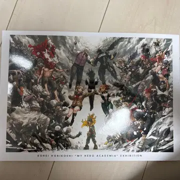 나의 히어로 아카데미아 히로아카 원화전 공식 도록