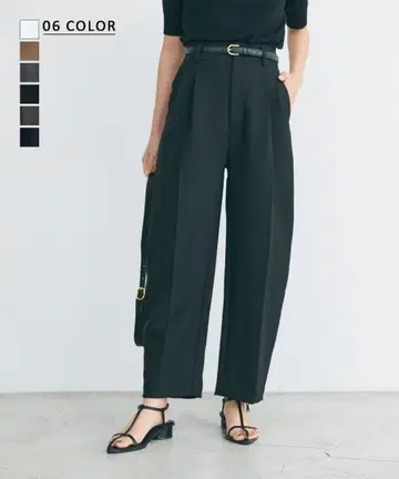 BASEMENT online 커브 배기 팬츠