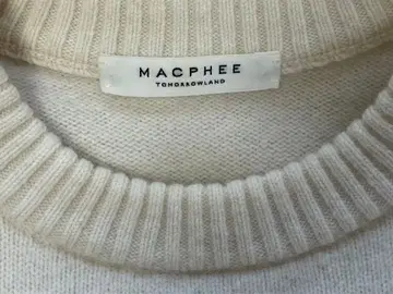 MACPHEE 긴팔 니트 화이트