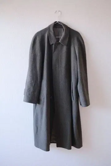 카키 그레이 스텐카라 코트