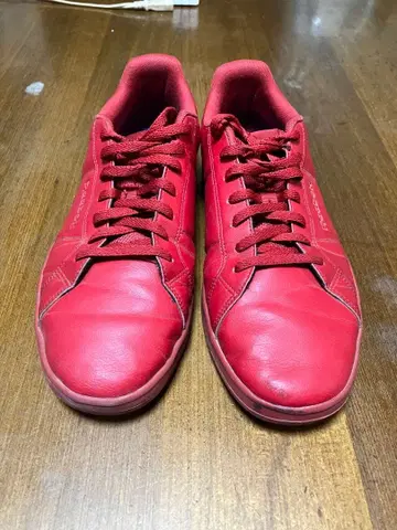 리복 로얄 랠리 빨간색 스니커즈