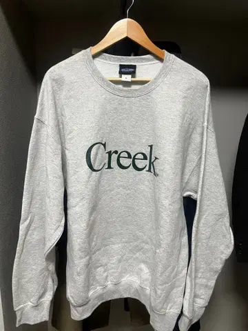 creek angler's device 맨투맨 그레이 XL 미사용 새상품