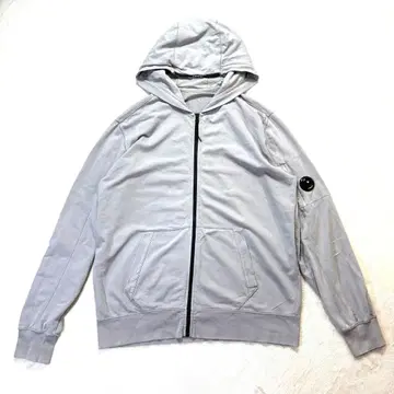 C.P. Company 후드티 그레이 암 렌즈 CLG 코드 정품