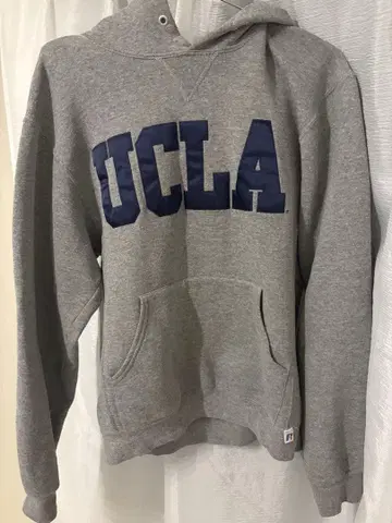 러셀 UCLA 후드티 그레이