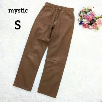 미스틱 캐주얼 팬츠 S 브라운 데님 청바지 6063