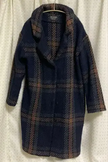 존 브라니건 울 체크 코트