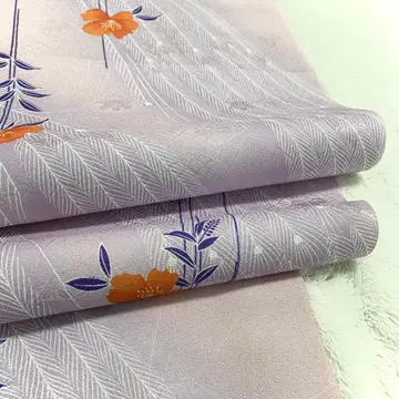 코몬 옷감 폴리에스테르 세탁 가능 중고품 연보라 pt058