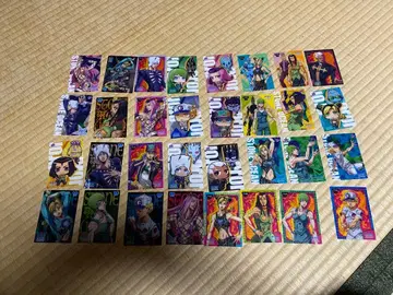 죠죠의 기묘한 모험 스톤 오션 클리어 카드 컬렉션 컴프 32장