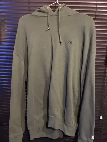 리 올리브 그린 후드티 사이즈 L