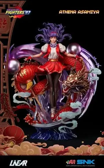 더 킹 오브 파이터즈 아사미야 아테나 피규어