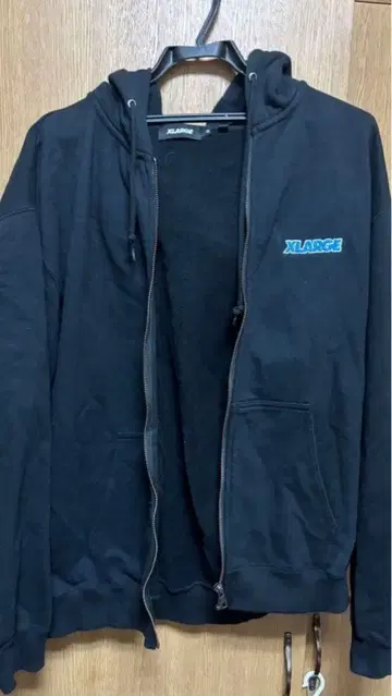 XLARGE 블랙 후드티