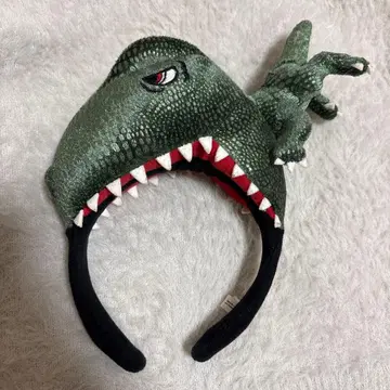 공룡 디자인 머리띠