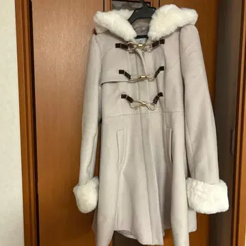 AnkRouge 앙크루즈 리본 비트 도리 더플 코트 M