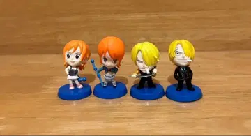 애니캐릭터 히어로즈 원피스 피규어 상디 나미 각 2종 세트