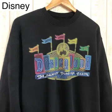 디즈니랜드 맨투맨 블랙