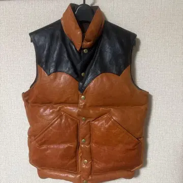 레인보우 컨트리 가죽 베스트 사이즈 S