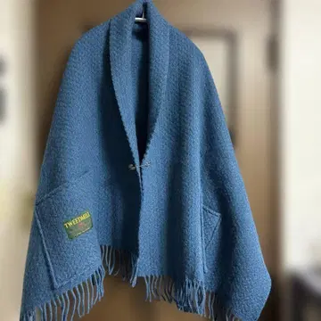 TWEEDMILL 포켓 부착 스톨 [ 새상품급 ]