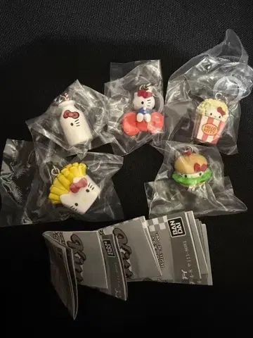 헬로키티 아메리칸 디자인 마크 액세서리 전 5종 세트