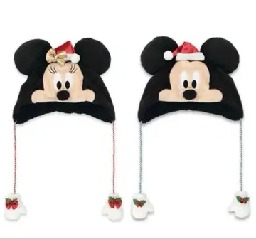 크리스마스 미키 미니 팬캡