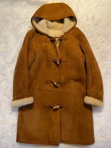 USA US SHEEPSKIN 남성용 무스탕 보아 더플 코트 M 새상품급
