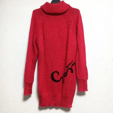 이타리야 알파카 터틀넥 니트 원피스 L 11호